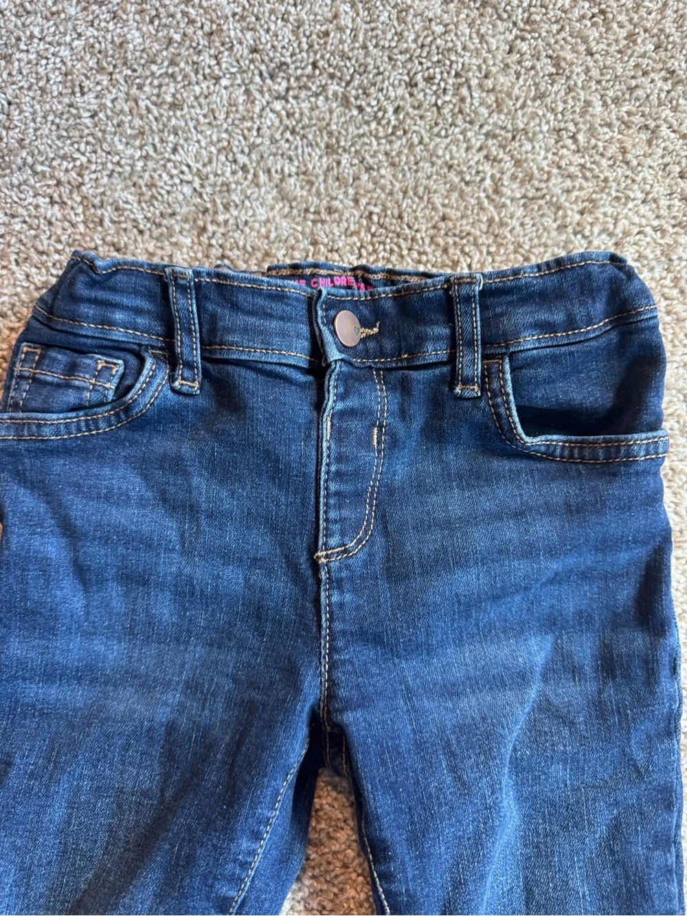 Girls 5T Clothing Bundle Children’s Place Bootcut Jeans and Fall Floral Dress - Picture 11 of 13